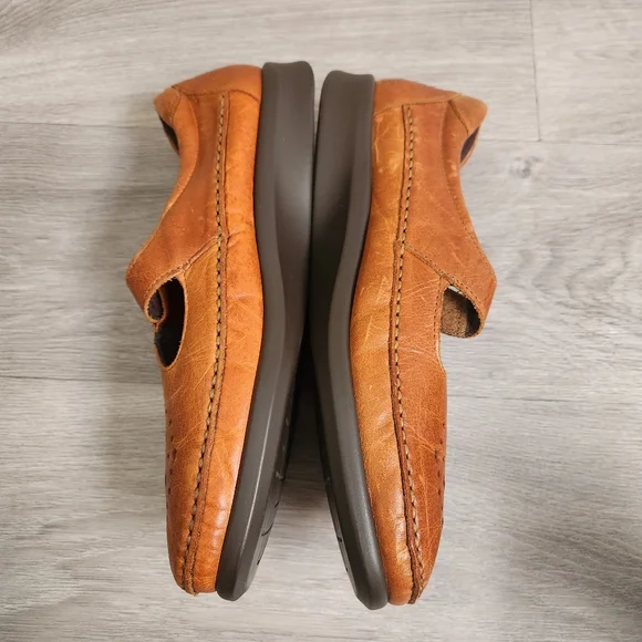 SAS‎ Willow Brown Shoes Size 10 EZ Sytap Support Walk Leather TRIPAD sole Padded - Picture 10 of 14